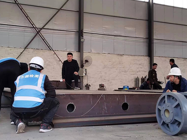 鋼制閘門檢測中